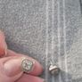 Sterling silver cz earrings Image 2