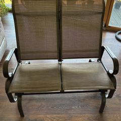 Outdoor Double Swing Glider