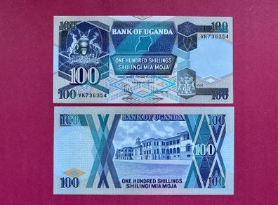 Uganda  100 Shillings  1996  Pick  31d  ( Uncirculated )