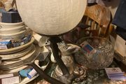 Art deco style lamp free postage