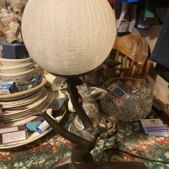 Art deco style lamp free postage