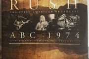 RUSH Limited Edition double coloured vinyl record the American broadcast in mint condition