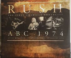 RUSH Limited Edition double coloured vinyl record the American broadcast in mint condition