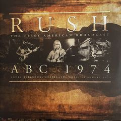RUSH Limited Edition double coloured vinyl record the American broadcast in mint condition