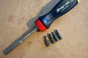 snap on ratcheting screwdriver