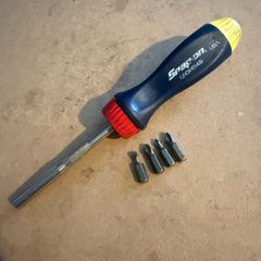 snap on ratcheting screwdriver