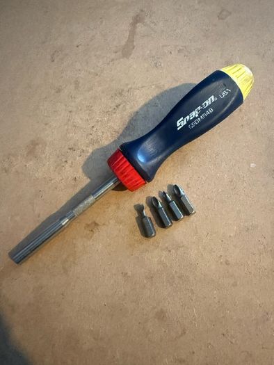 snap on ratcheting screwdriver