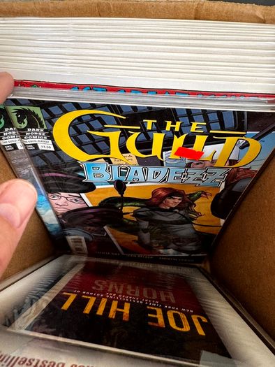 Indie Long Comic Box w 250 Comics for Sale