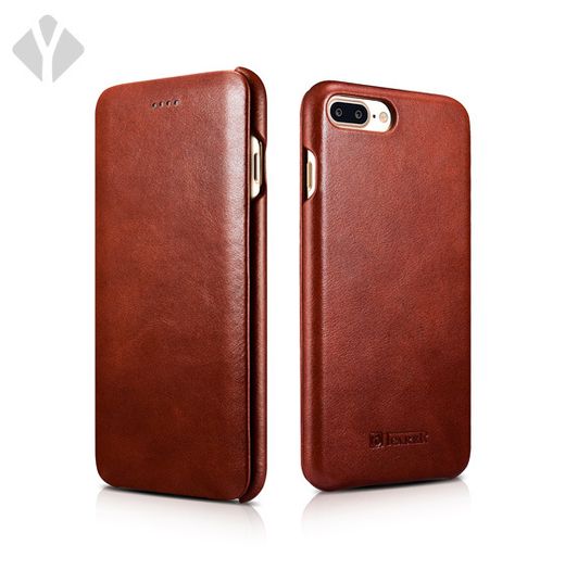 iPhone 7 Plus Curved Vintage Leather Case