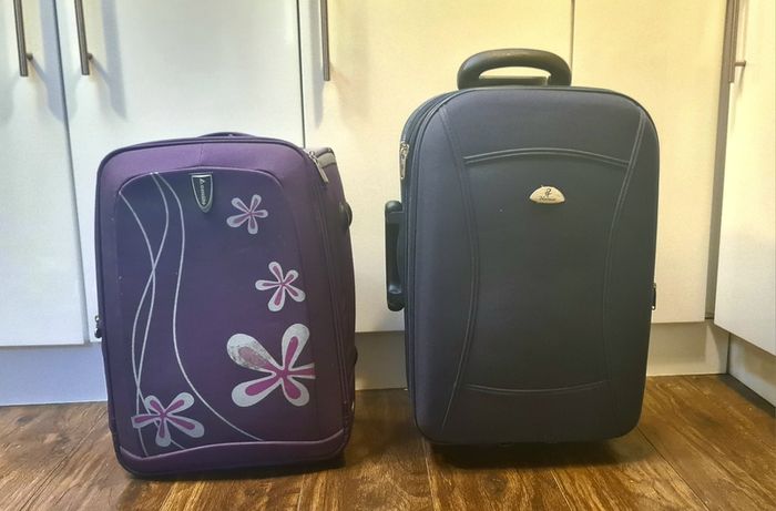 Suitcases x 2