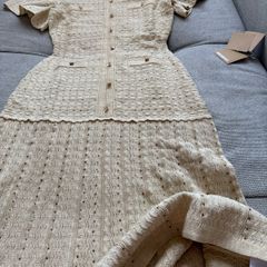 Sandro knit midi dress
