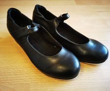 Tap dance shoes women girl sz 40