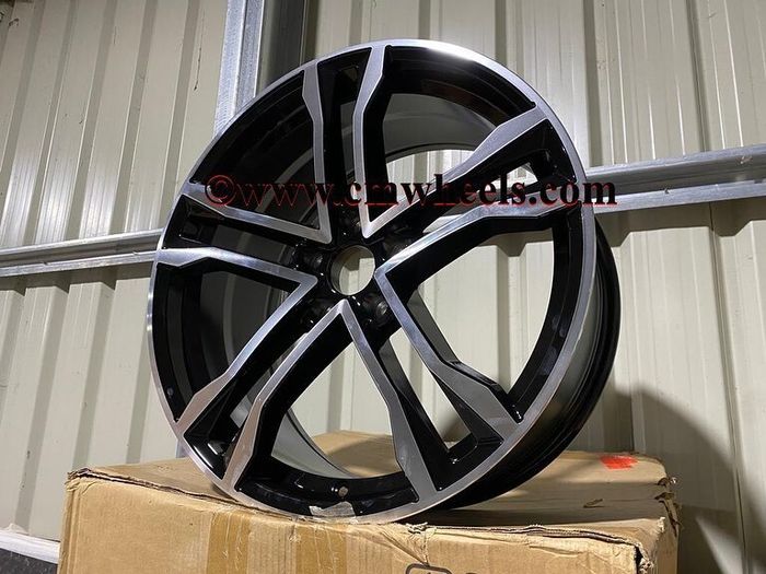 19" Inch SQ8 Audi style Alloy wheels A3 A4 A6 Golf Caddy Van Seat Leon Skoda 5x112