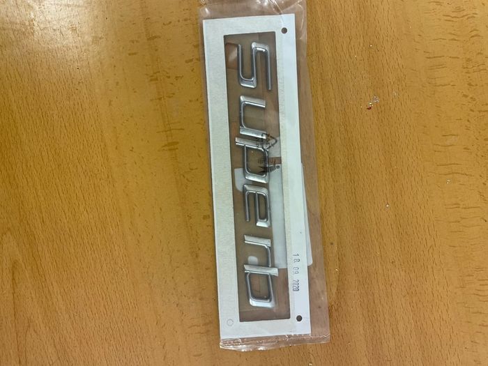 Skoda Superb Mk2 Letters Badge For Sale in Clarehall, Dublin from Funky G