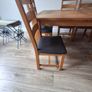 solid wood extendable dining table Image 3