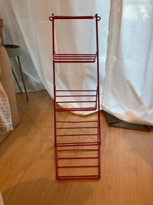 Red Metal Shelf