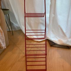 Red Metal Shelf