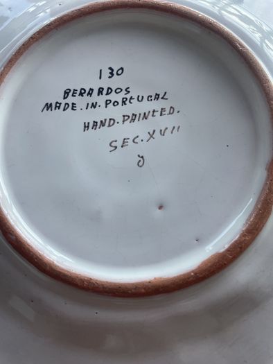 Portuguese Hand Painted Ceramic