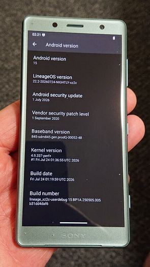 sony xperia xz2c