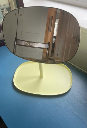 Normann Copenhagen lemonade yellow flip mirror