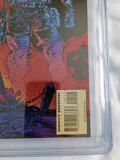 The Punisher Issue 101 CBCS / CGC 9.6 Certified Graded Comic Framed  DC Marvel