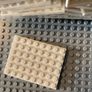 Lego 6x8 Flat White Piece Bag of 73 Image 2