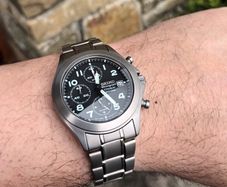 Seiko 7T62-0BZ0 Titanium Chrono