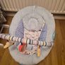 blue baby bouncer chair Image 3