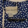 Vintage Karin Stevens Polka Dot Dress 100% Rayon S 36 8 Image 2