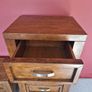 5 Drawer Hardwood Tallboy Image 3