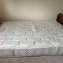 Double Divan Bed and Mattress Image 2