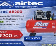 Compressor-3hp/2.2kw- 200l- In Stock Today