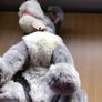 Vintage Disney Store Tramp Plush with Name Tag Image 5
