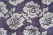 Purple Flower Scarf