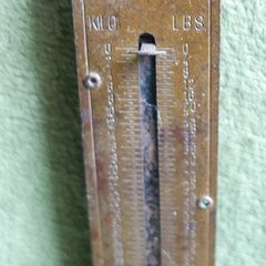 Vintage Old Collectible Weight Measurement Pocket balance Unit Made In Germany