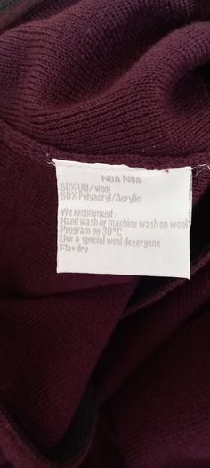 Noa Noa burgundy skirt M