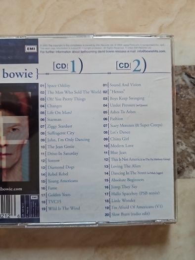 Bowie 2CD  - Best Of