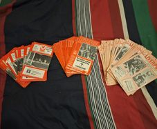Liverpool programmes.  Selections detailed below