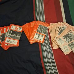 Liverpool programmes.  Selections detailed below