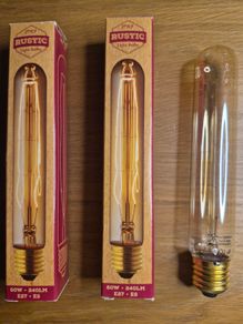 Rustic light bulbs