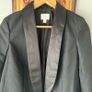 H&M oversized black blazer. Size XS Image 2