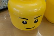 lego storage heads x 2