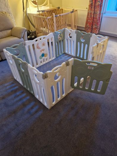 Baby Vivo Playpen Plastic Foldable