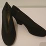 Cefalu Ladies Brumabe Black Suede Leather Shoe UK2 EU35 New With Box CAN POST Image 5