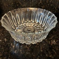 Vintage Italian Crystal Bowl
