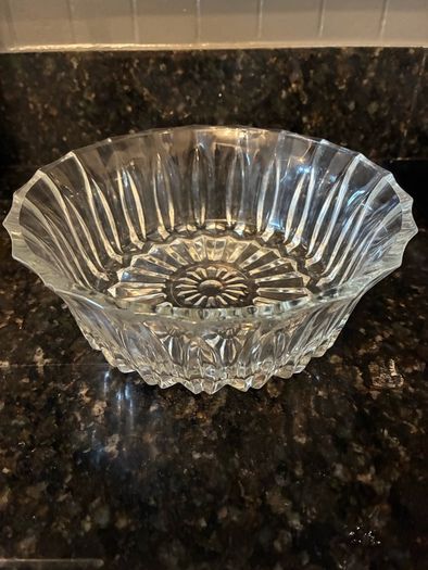 Vintage Italian Crystal Bowl