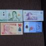 Lot of 9 Uncirculated World Banknotes.No 4. Image 2