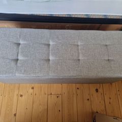 Folding Storage Bench 107x34.5x33cm