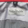 vintage the springfields 1922 long sleeve shirt size xl-large black/white pin stripes Image 7