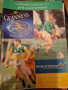 Gaa Programmes Leinster Hurling And Football Championship 1998 Meath V Offaly